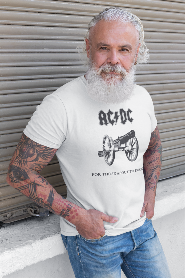 Camiseta 100% Algodão Premium - AC/DC - For Those About to Rock