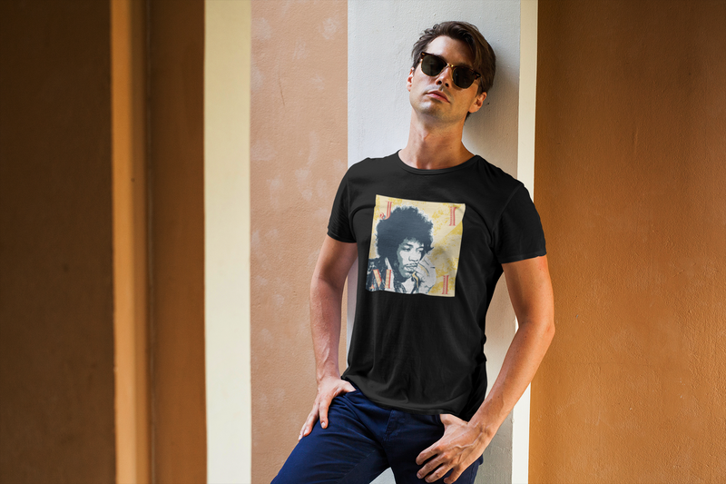 Camiseta 100% Algodão Premium - Jimi Hendrix - Vintage Soul