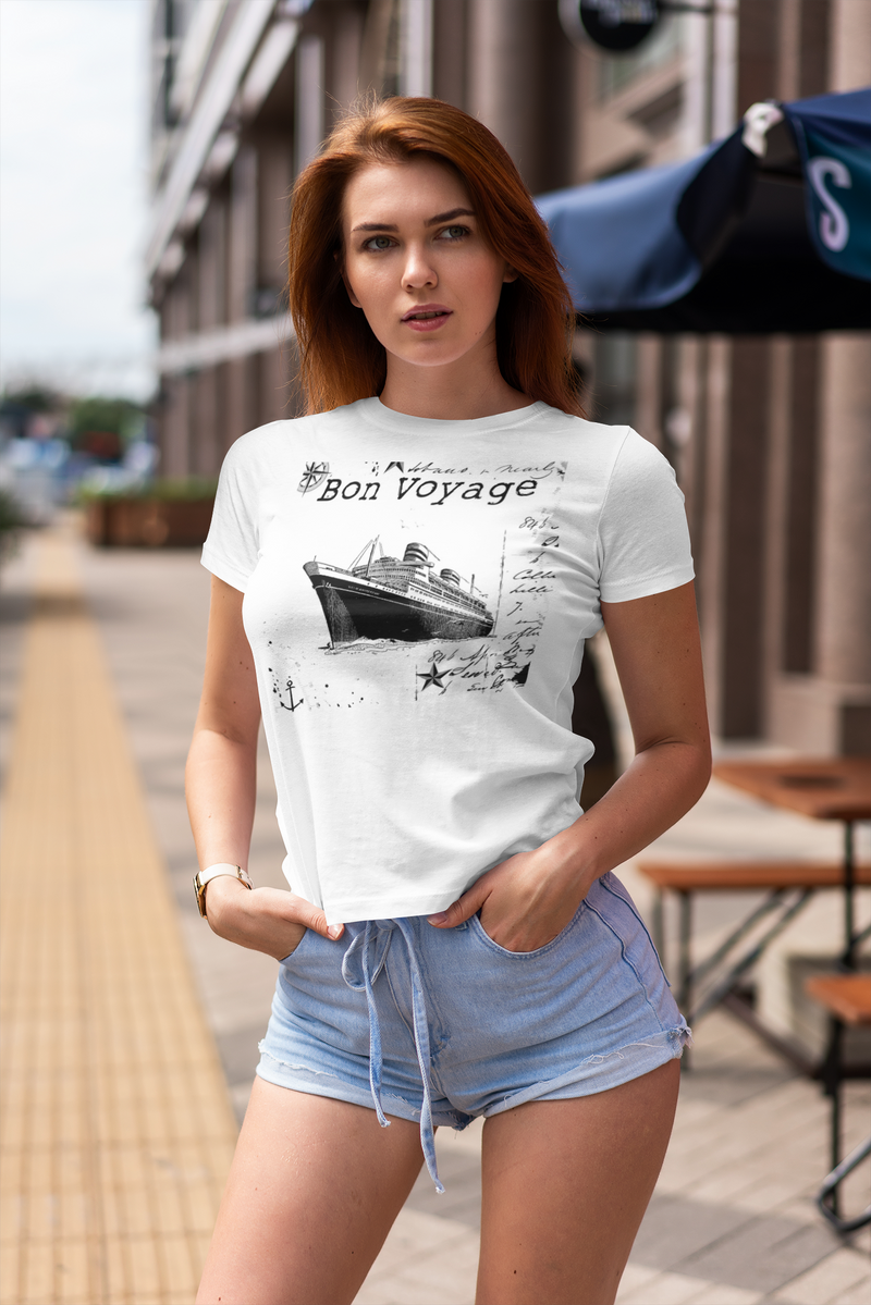 Camiseta 100% Algodão Premium - BON VOYAGE